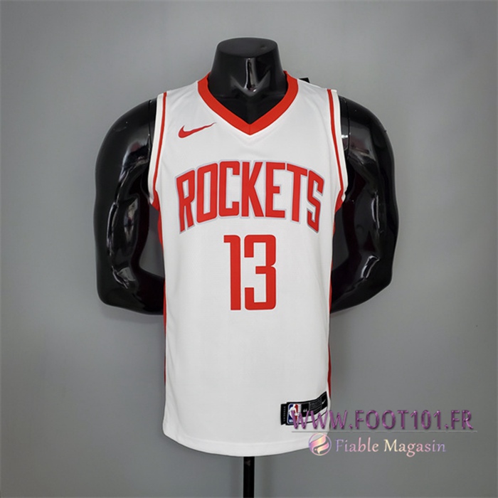Maillot Houston Rockets (Harden #13) 2021 Blanc