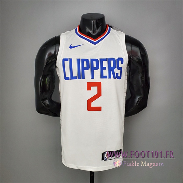 Maillot Los Angeles Clippers (Leonard #2) Blanc Limited Edition