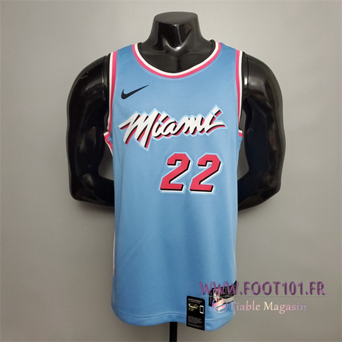 Maillot Miami Heat (Butler #22) Bleu