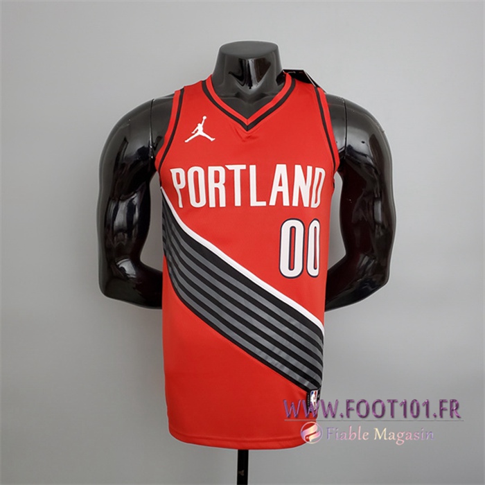 Maillot Portland Trail Blazers (Anthony #00) Rouge Jordan Style