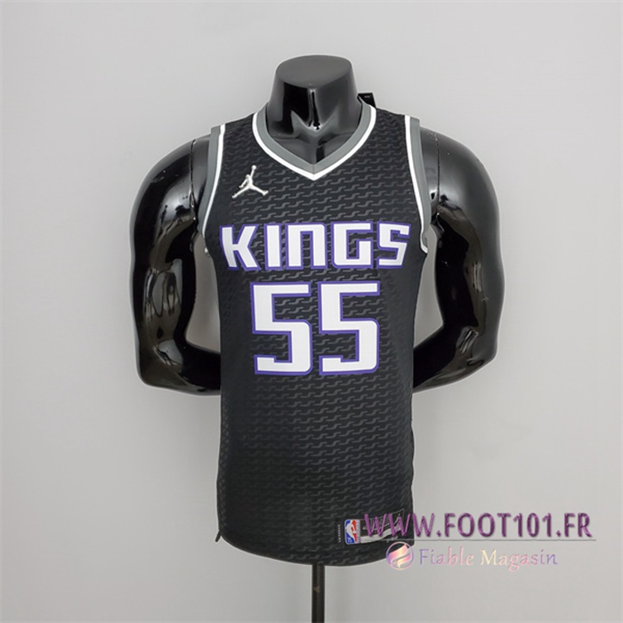 Maillot Sacramento Kings (Williams #55) Noir 75th Anniversary Jordan