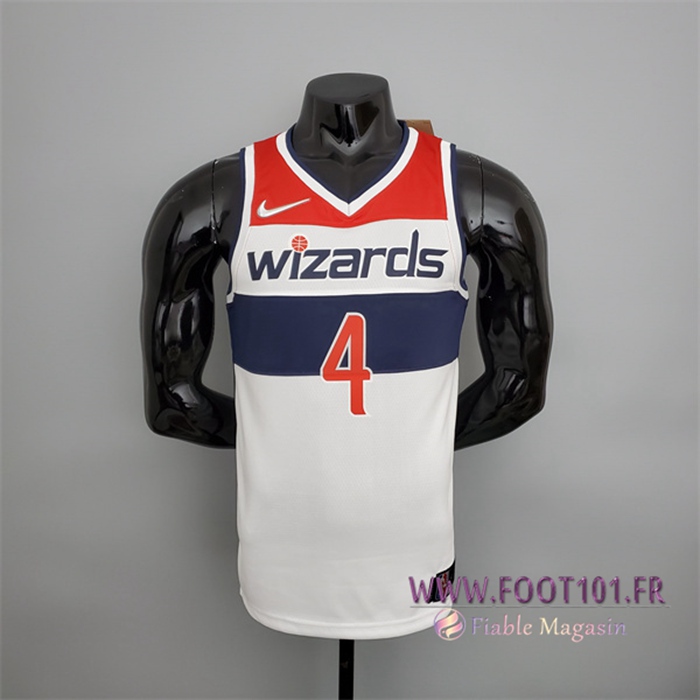 Maillot Washington Wizards (Wesbrook #4) Noir/Rouge/Blanc 75th Anniversary