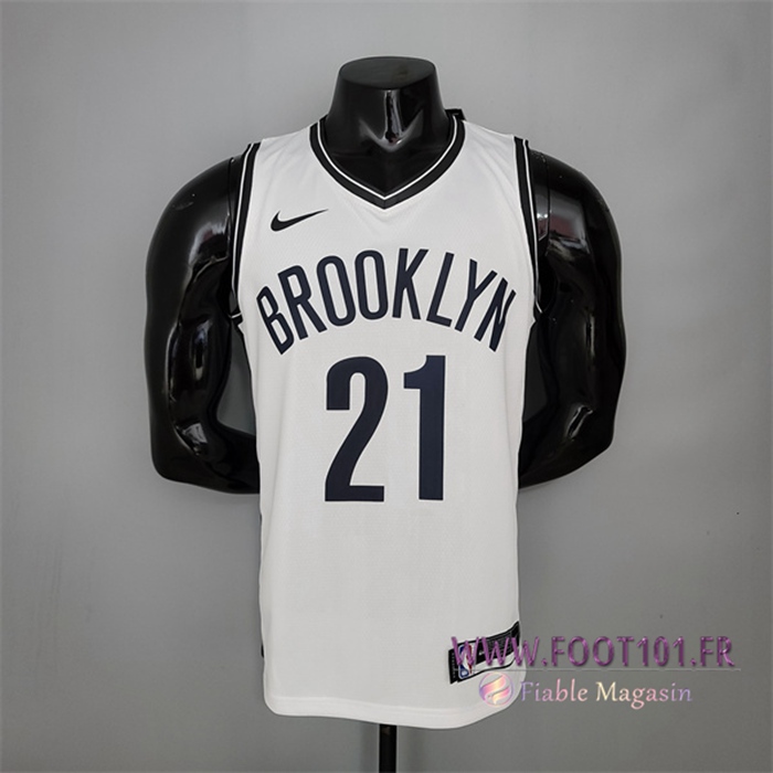 Maillot Brooklyn Nets (Aldridge #21) Blanc