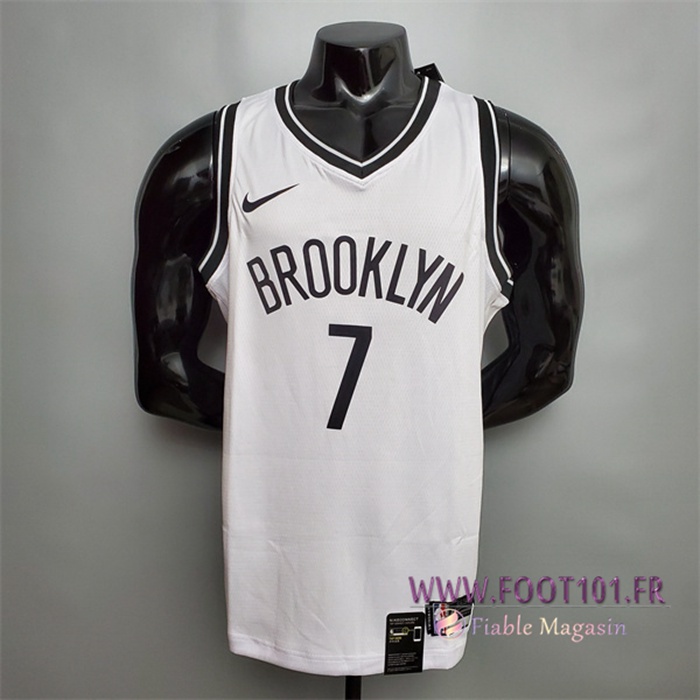 Maillot Brooklyn Nets (Durant #7) Blanc