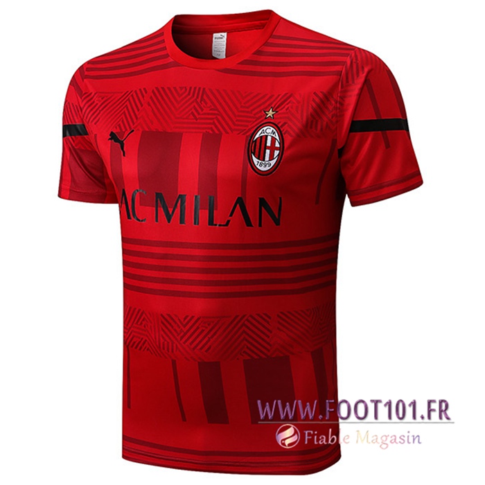 Training T-Shirts Milan AC Rouge 2022/2023