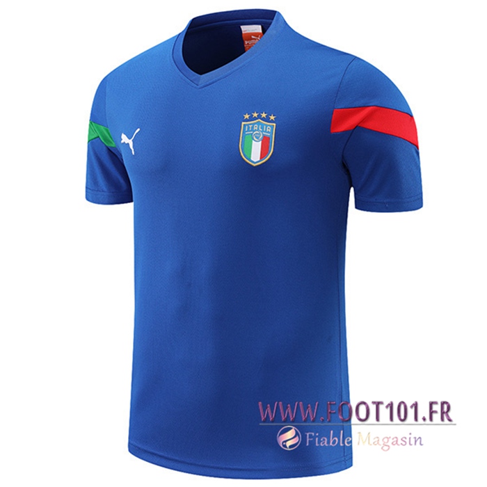 Training T-Shirts Italie Bleu 2022/2023