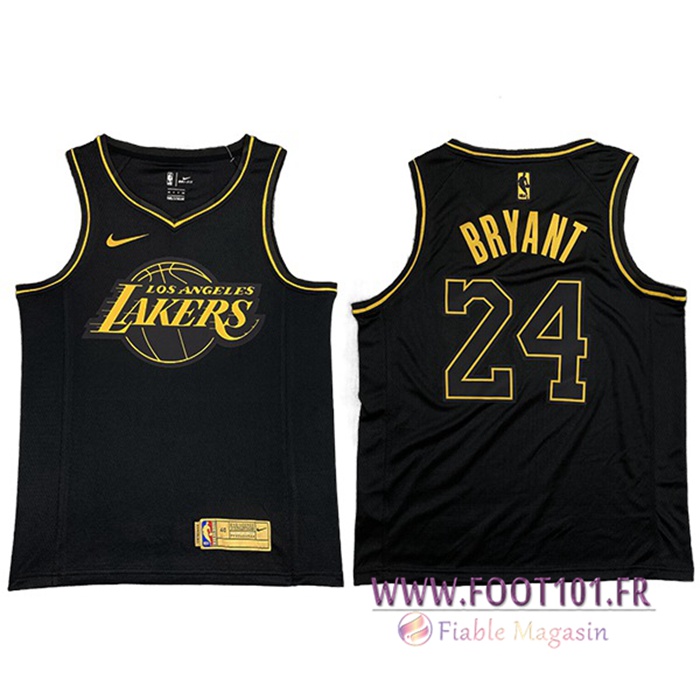 Maillot Los Angeles Lakers (BRYANT #24) Noir