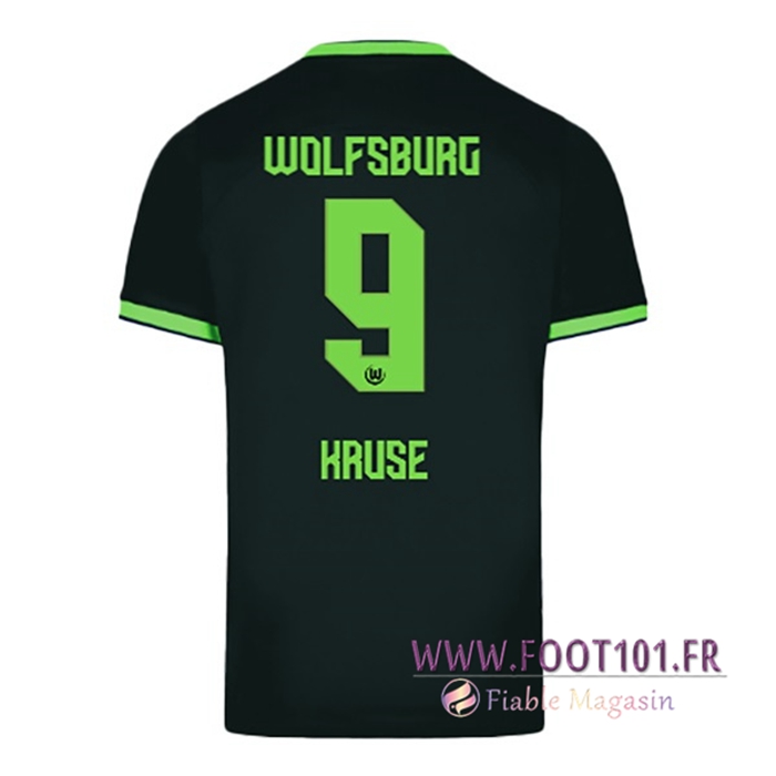 Maillot de Foot Vfl Wolfsburg (KRUSE #9) 2022/23 Exterieur