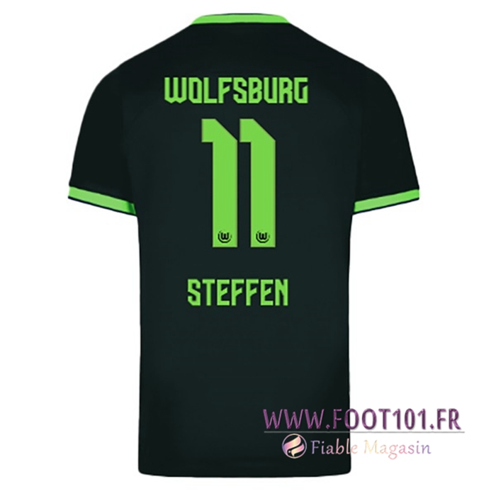 Maillot de Foot Vfl Wolfsburg (STEFFEN #11) 2022/23 Exterieur