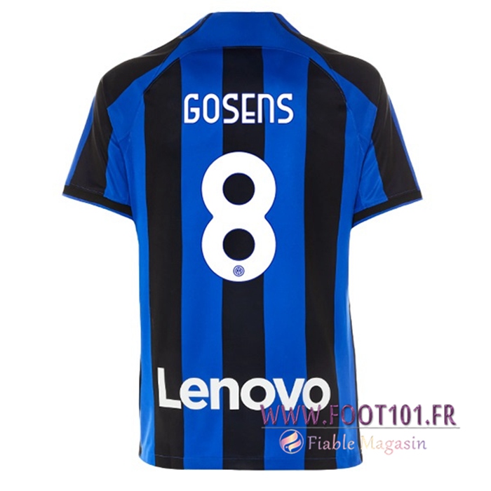 Maillot de Foot Inter Milan (GOSENS #8) 2022/23 Domicile