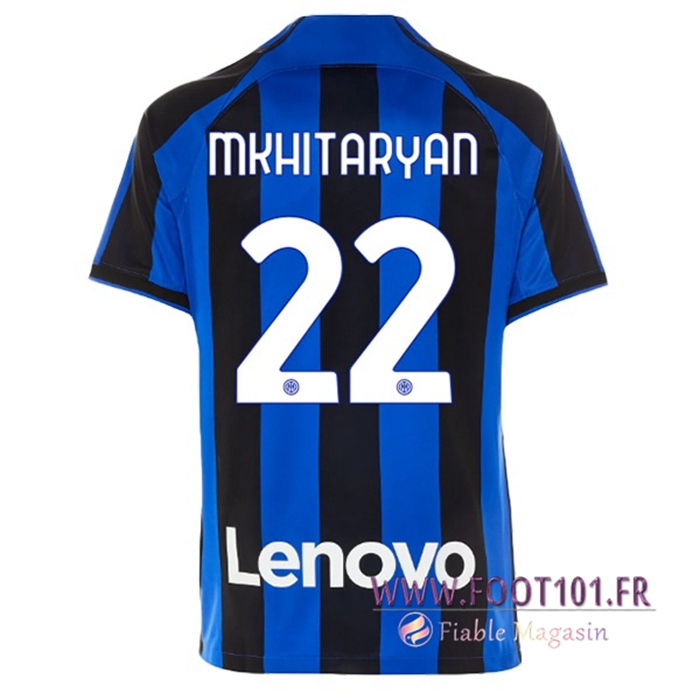 Maillot de Foot Inter Milan (MKHITARYAN #22) 2022/23 Domicile