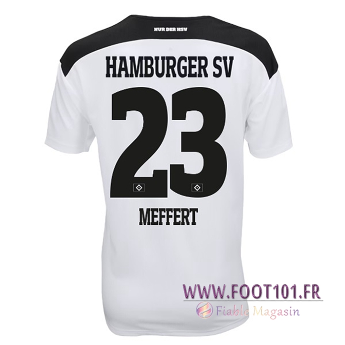 Maillot de Foot HSV Hamburg (MEFFERT #23) 2022/23 Domicile