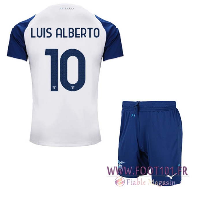 Maillot de Foot SS Lazio (LUIS ALBERTO #10) Enfants Third 2022/23