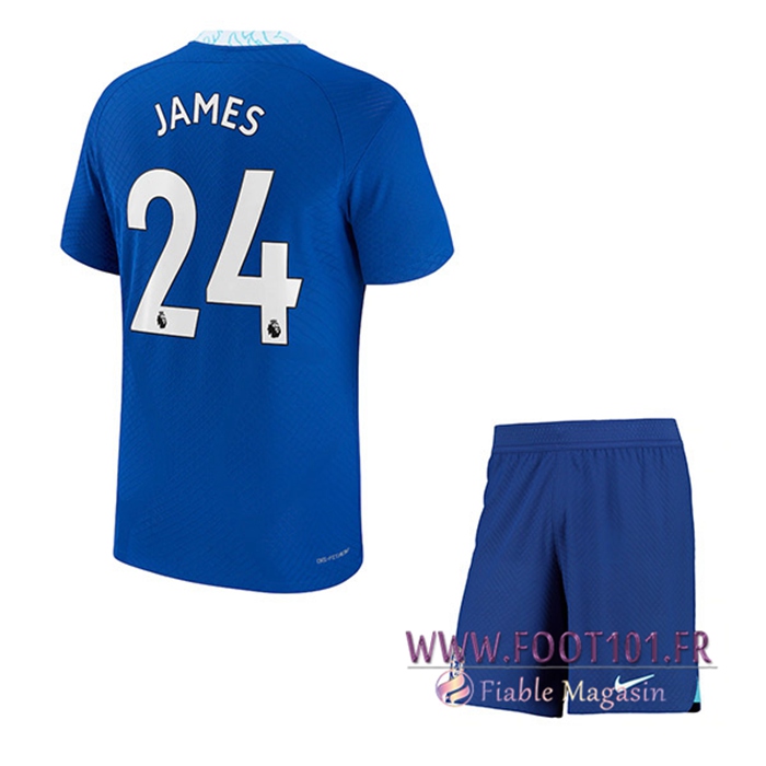 Maillot de Foot FC Chelsea (JAMES #24) Enfants Domicile 2022/23