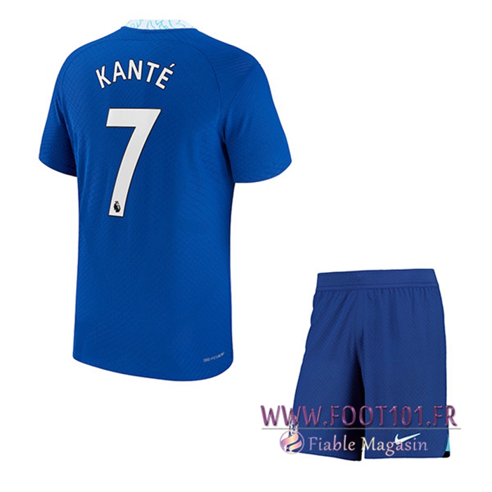 Maillot de Foot FC Chelsea (KANTÉ #7) Enfants Domicile 2022/23