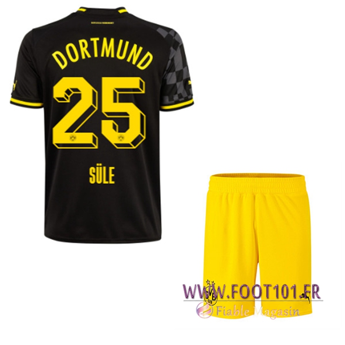 Maillot de Foot Dortmund BVB (SÜLE #25) Enfants Exterieur 2022/23