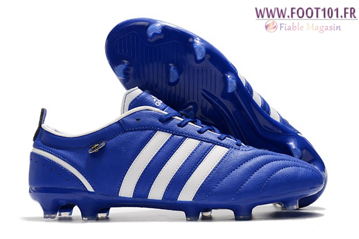 Adidas Chaussures de Foot Adipure FG Bleu