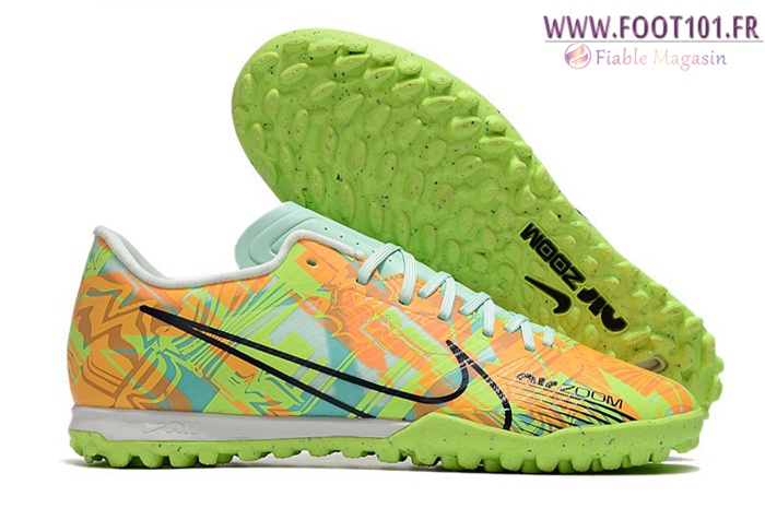 Nike Chaussures de Foot Air Zoom Mercurial Vapor- XV Academy TF Vert