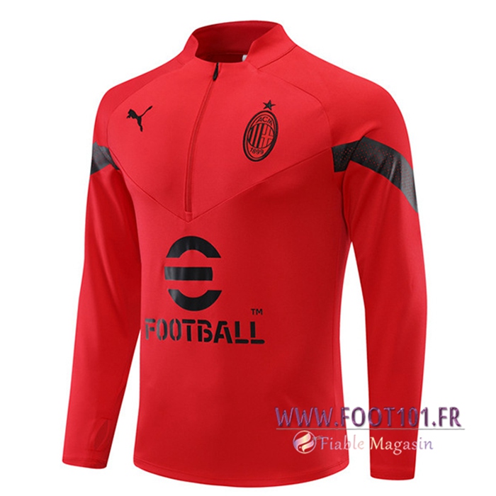 Sweatshirt Training Milan AC Rouge 2022/2023