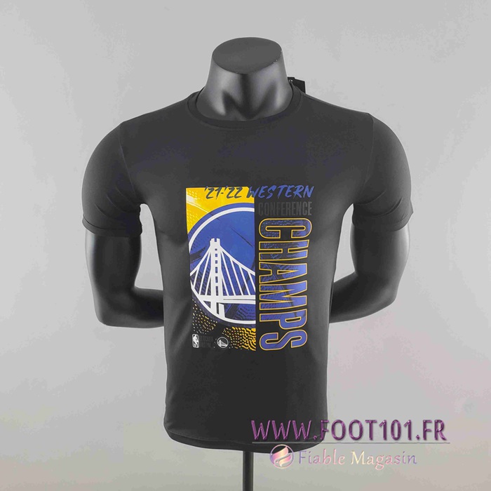 NBA Golden State Warriors T-Shirt Noir #K000223