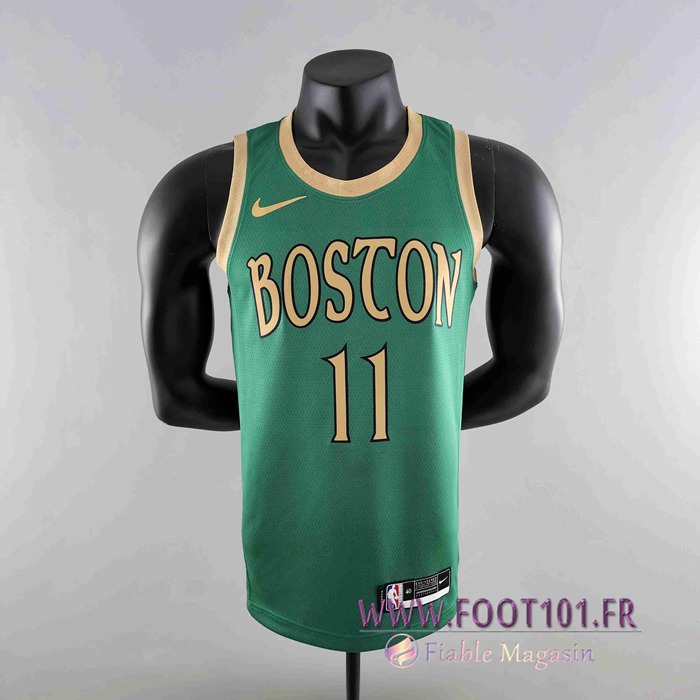 Maillot Boston Celtics (IRVING #11) 2020 Vert City Edition