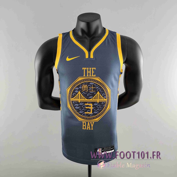 Maillot Golden State Warriors (POOLE #3) 2018 Gris