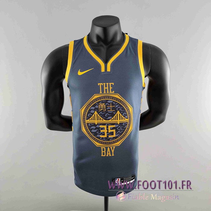 Maillot Golden State Warriors (DURANT #35) 2018 Gris