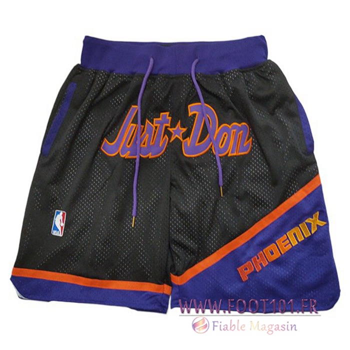 Shorts NBA Phoenix Suns Noir