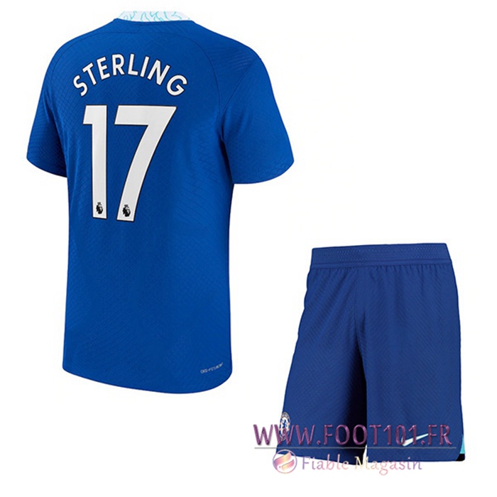Maillot de Foot FC Chelsea (STERLING #17) Enfant Domicile 2022/2023