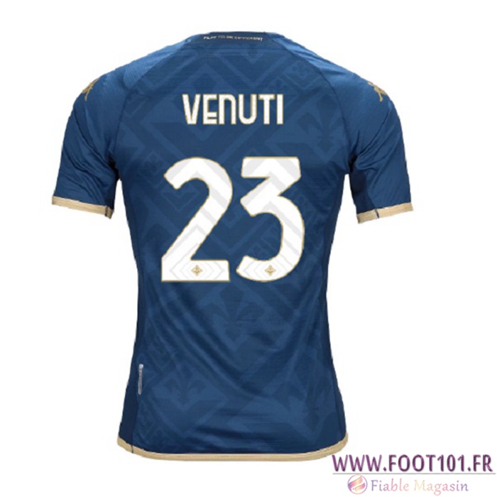 Maillot de Foot ACF Fiorentina (VENUTI #23) 2022/2023 Third
