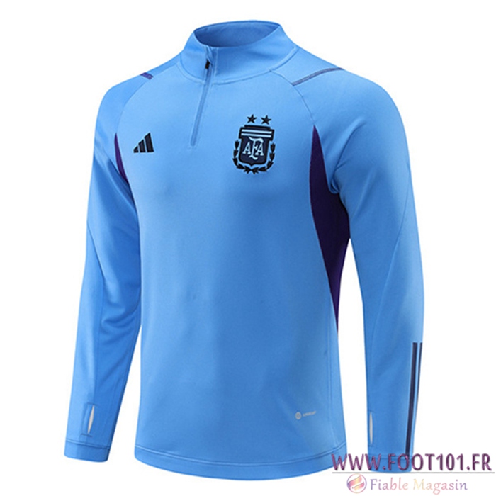 Sweatshirt Training Argentine Bleu Clair 2022/2023